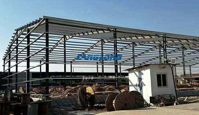 steel structure warehouse installation