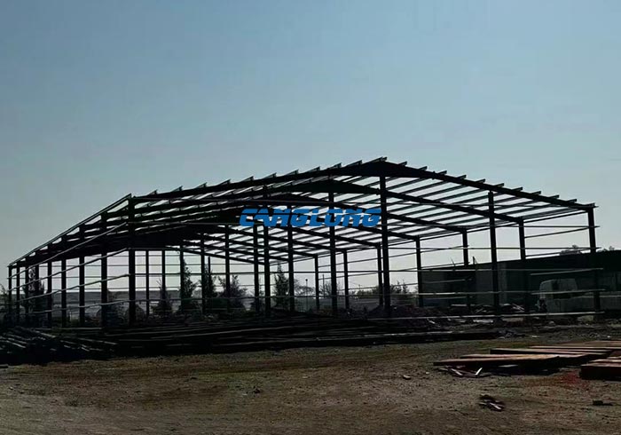 steel structure warehouse installation