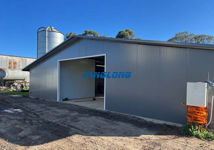 chicken farm steel building