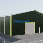 prefabricated metal warehouse