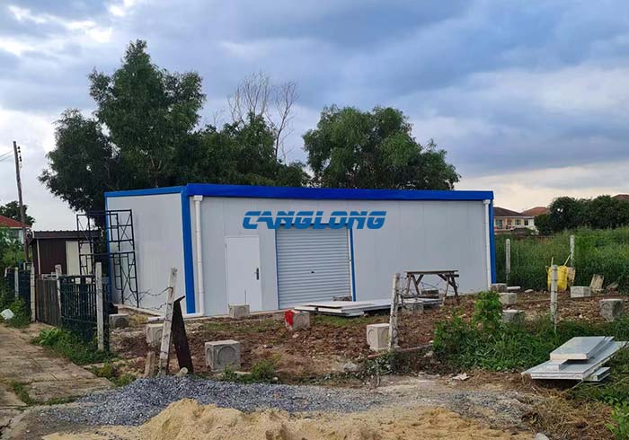 sandwich panel prefab house