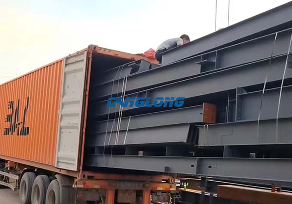 H-shaped steel structure beam and column