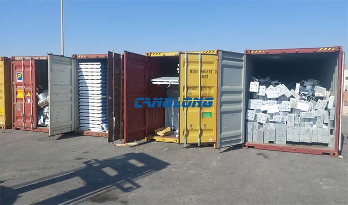galvanized steel structure