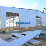 galvanized steel structure workshop building