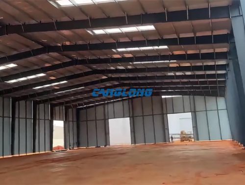 beverage factory steel building