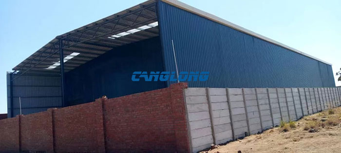 steel truss warehouse