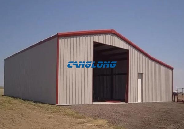 steel portal frame warehouse