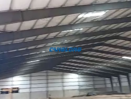 large-span steel structure workshop