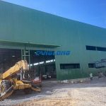 3-story steel structure factory building