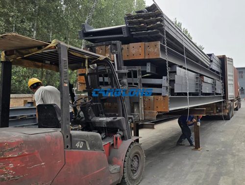 steel structure packaged