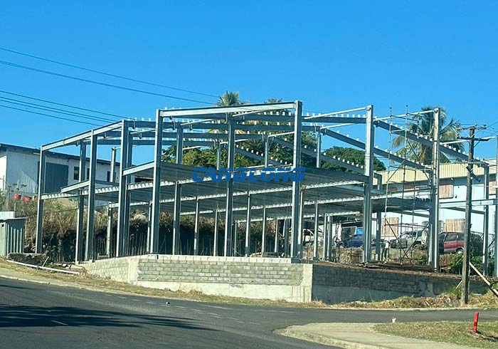 2-story portal steel warehouse