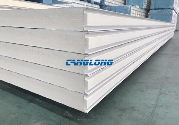 100mm thickness PUF insulation panel