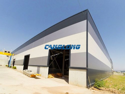steel warehouse building