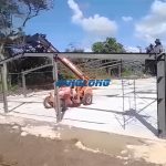 steel structure warehouse installed