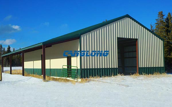 metal agricultural storage building