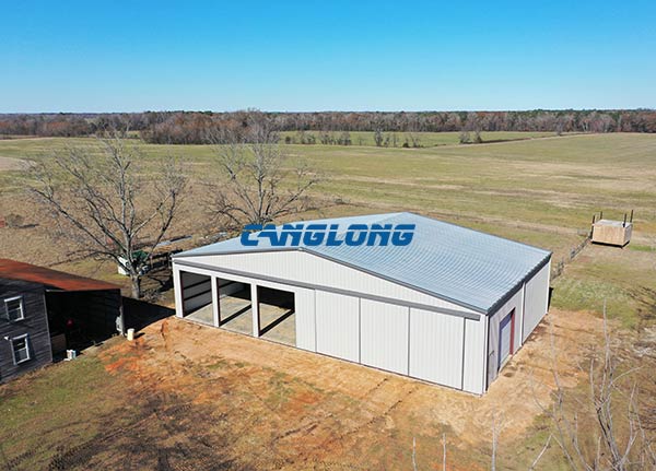 metal agricultural storage building