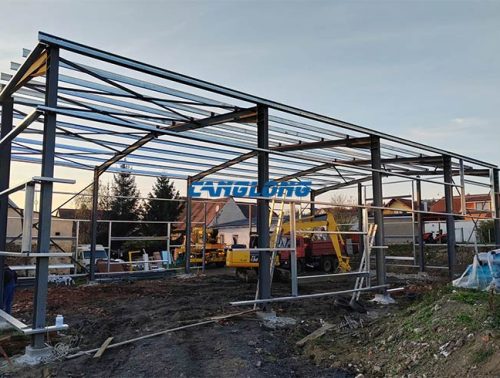 steel warehouse construction