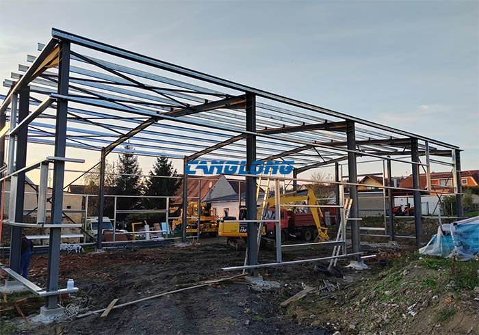 steel warehouse construction