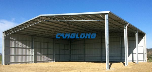 galvanized steel frame for shed
