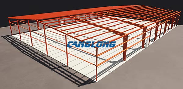 design of large industrial workshop