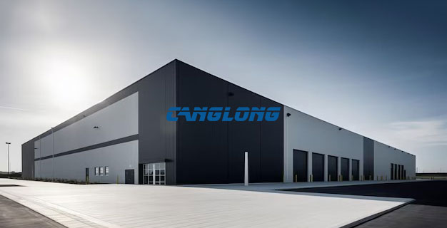 modern factory building