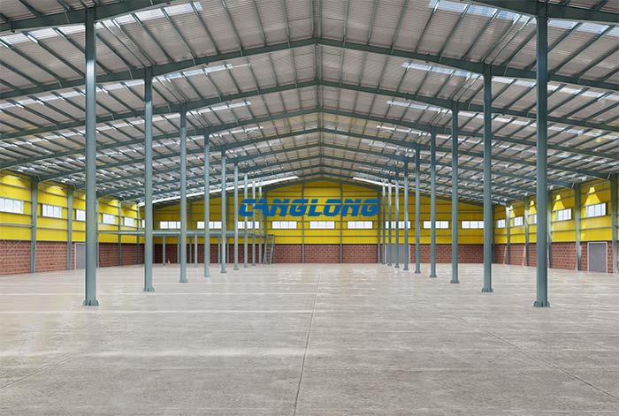 logistics warehouse 3D model design