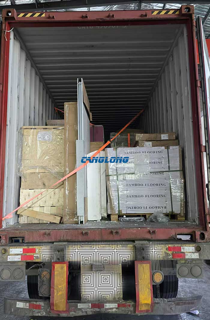 garage steel structure delivery