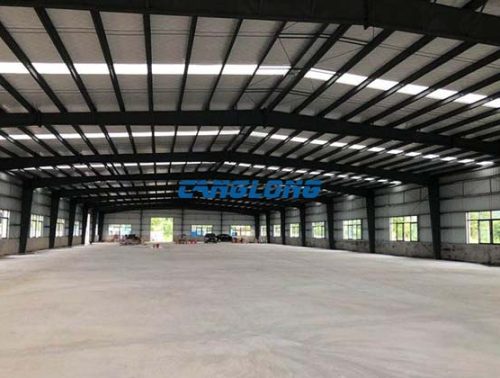 prefabricated steel warehouse
