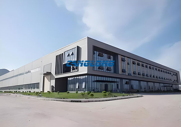 modern factory building