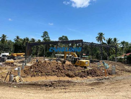 prefab steel warehouse construction