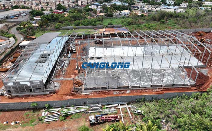 10000 sqm factory construction