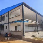 prefabricated warehouse building with mezzanine