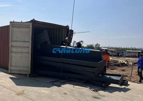 industrial factory steel structure materials