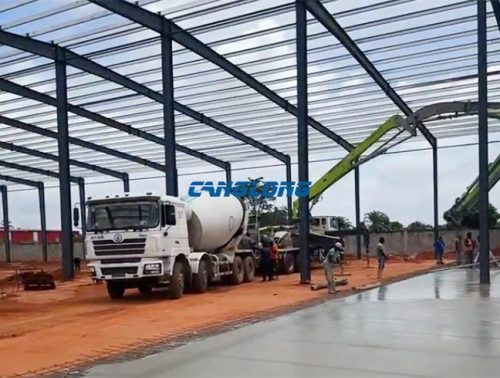 steel structure factory building