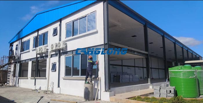 steel structure mezzanine warehouse
