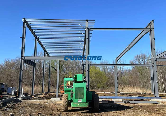 steel structure commercial building