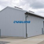 steel or metal storage building