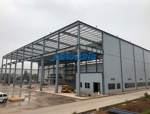 steel frame building