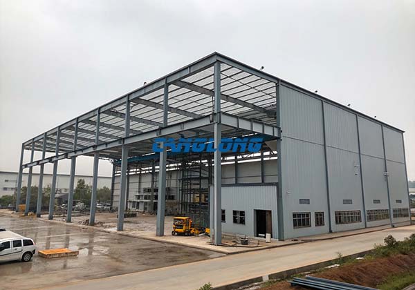 steel frame building