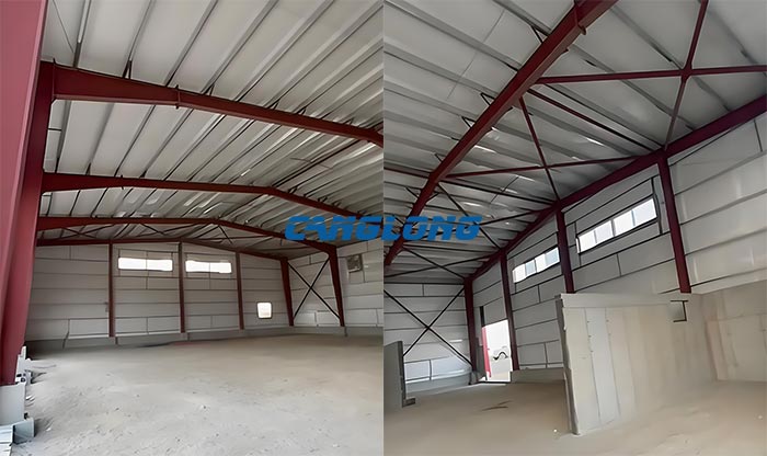 steel workshop building
