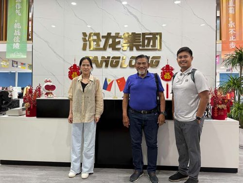 Philippine clients visit Canglong office