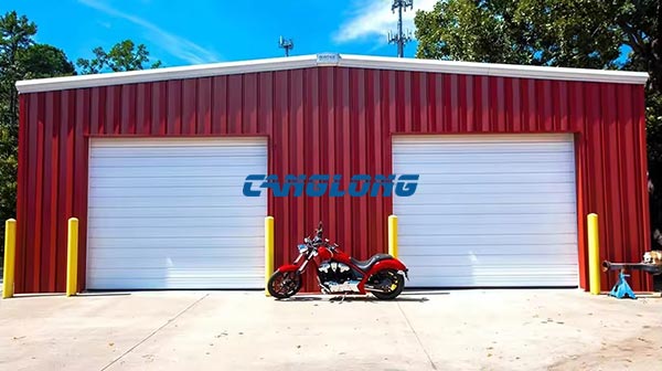 steel garage building