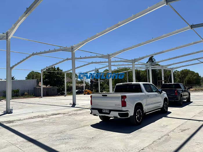 galvanized steel structure warehouse
