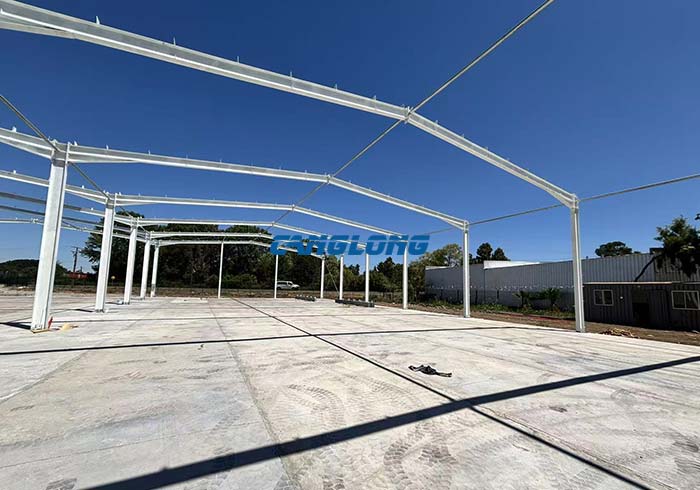 galvanized steel structure warehouse