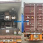 steel components shipped
