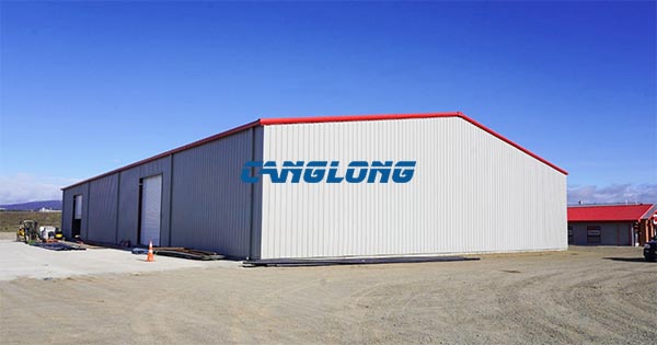 large-span light steel structure warehouse
