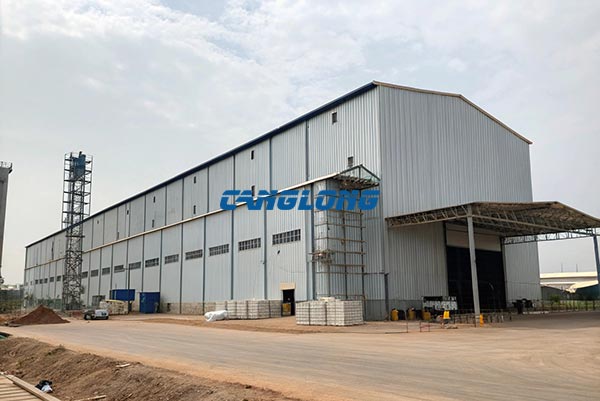 Ghana agricultural product processing warehouse