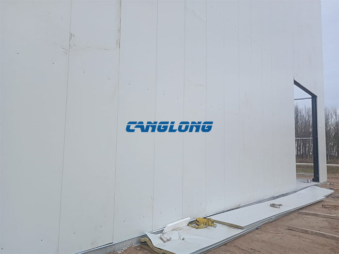 steel truss structure warehouse