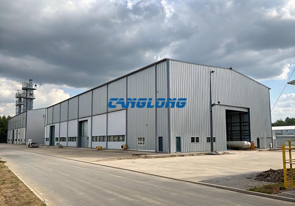 prefab industrial workshop