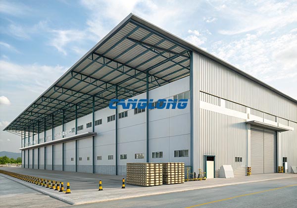 prefab industrial workshop